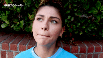 confused andrea russett GIF by GuiltyParty