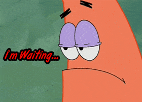 Spongebob Squarepants Waiting GIF