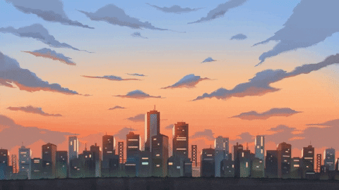  ピンク    愛らしい都市  Anime City Scenery Thread Repost
