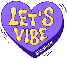 Valentines Day Hearts Sticker by Bedsider