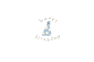 Happy Birthday Party Sticker