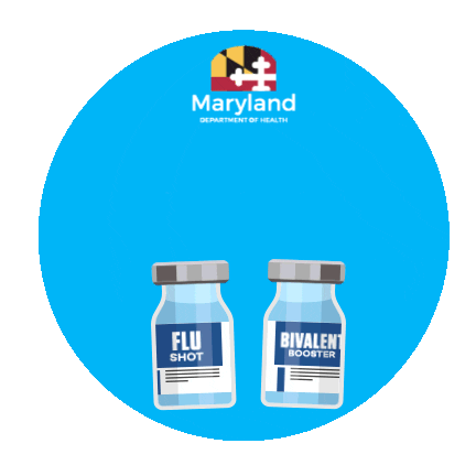 Maryland Department of Health Sticker