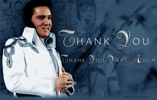 Image result for elvis thank you very much gif