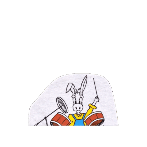 Drums Donkey Sticker by PMDiekirch