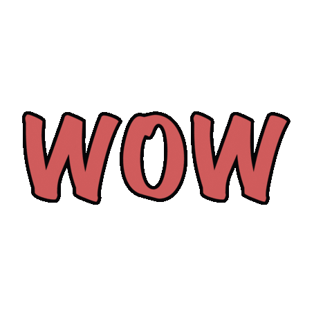 Wow Sticker