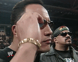 the rock swag GIF