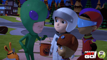 trick or treat yes GIF by PBS KIDS