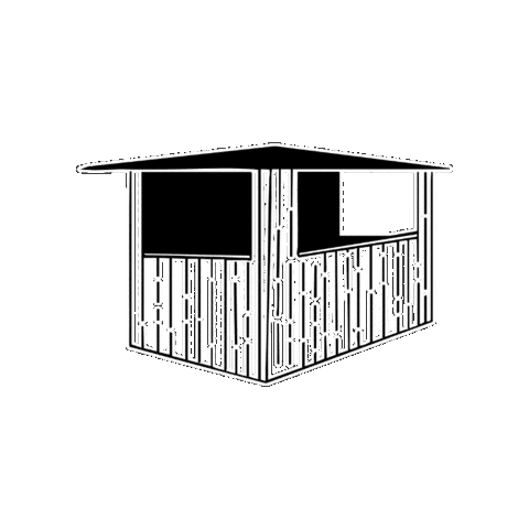 Restaurant Hütte Sticker by blueworld.group