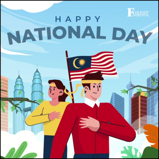 National Day Malaysia GIF by Forest Interactive
