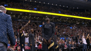 excited kyle lowry GIF by NBA