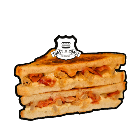 Toast Brunch Sticker by Toastocoast