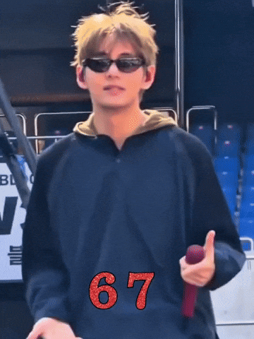 Kim Taehyung Sunglasses GIF