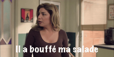 Il A Bouffé Ma Salade GIF