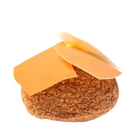 Cream Puff Orange Sticker by BETA5 Chocolates