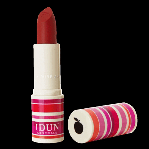 Red Lips Makeup GIF by IDUN Minerals