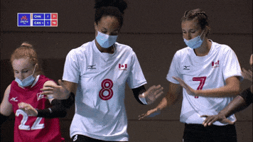 Canadian Dancing GIF by Volleyball World