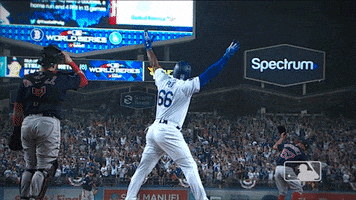 los angeles dodgers 2018 world series game 4 GIF by MLB