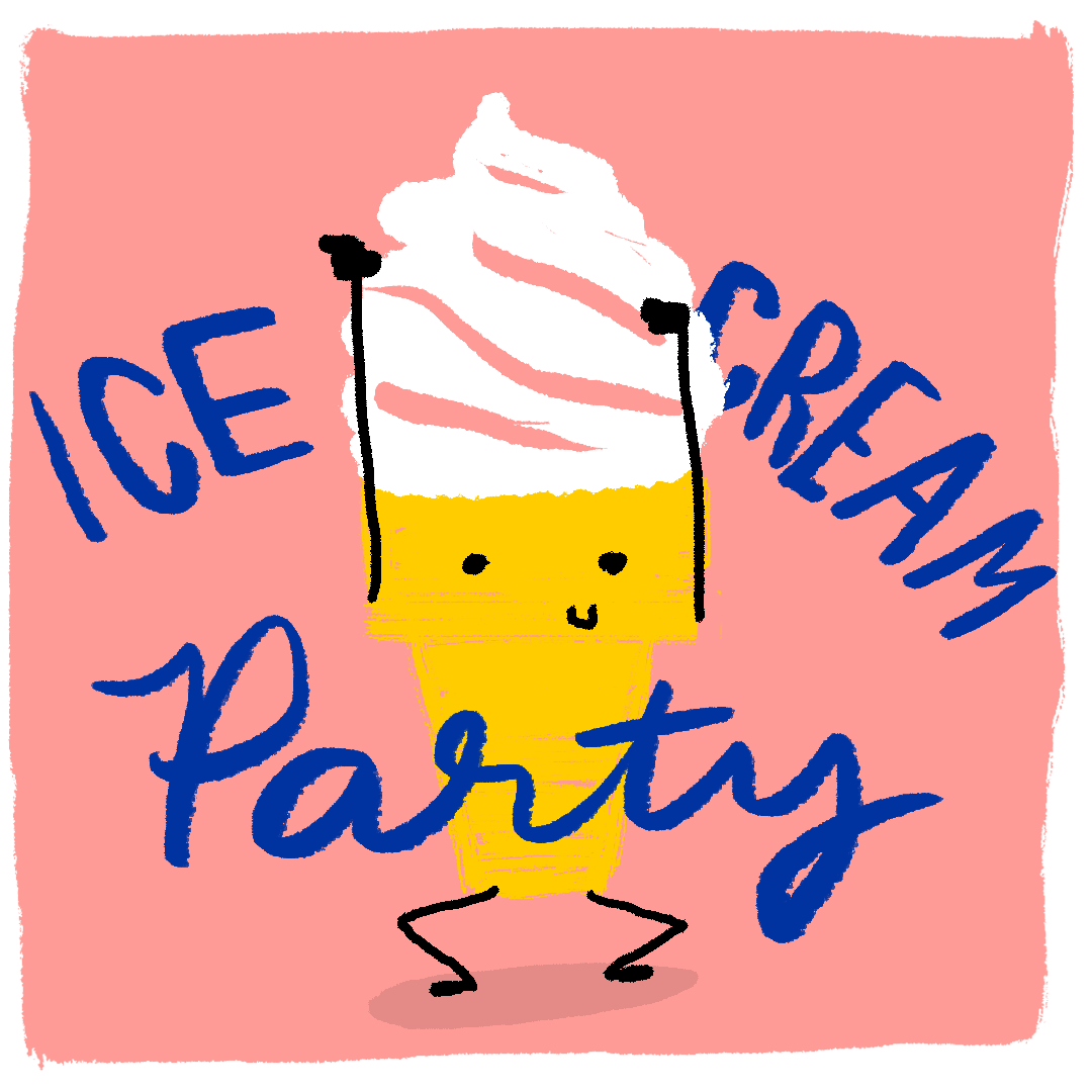 Ice Cream Dancing GIF by printmeggin Find & Share on GIPHY