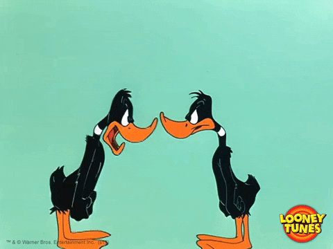 Angry Daffy Duck GIF by Looney Tunes