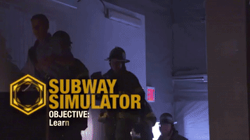 subway firefighter GIF by Rachael Ray Show