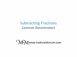 Take Away Primary Maths GIF
