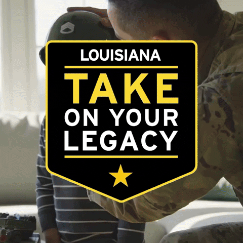 New Orleans Saints Lafayette GIF by California Army National Guard