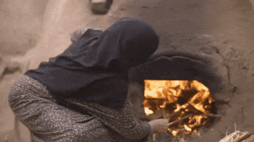 Fire Cooking GIF by Arab American Heritage Month