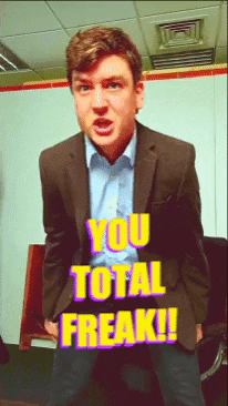 Youre Weird Conor Mckenna GIF by Foil Arms and Hog