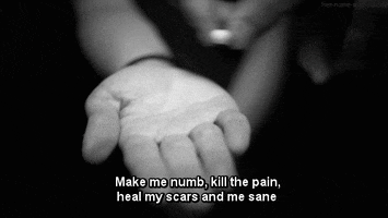 Pain and tired.