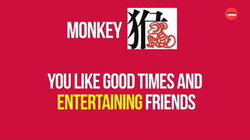 Chinese Monkey GIF by BuzzFeed