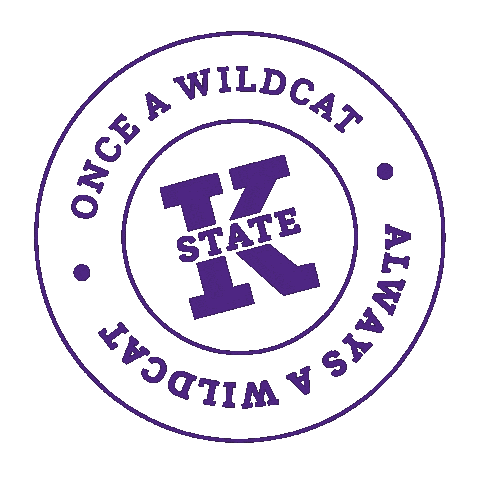 Kansas State Wildcats Sticker by K-State Alumni Association