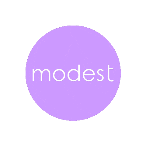 Modest Sticker