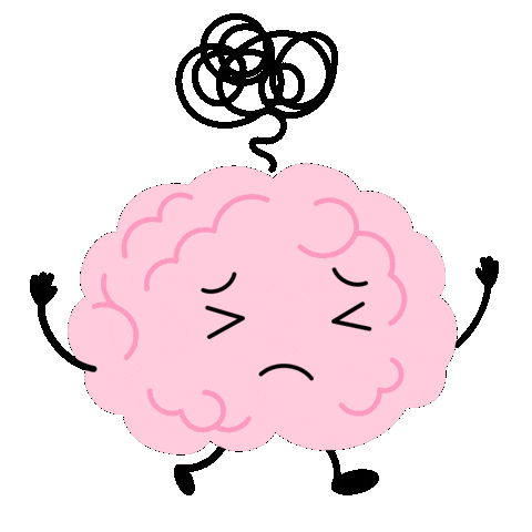 Brain Fog Sticker
