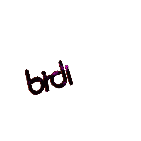 Think Pink Birdie Sticker by BirdiCraft