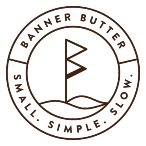 Banner Butter Sticker