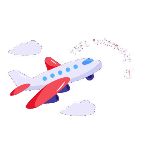 Travel Flying Sticker by TEFL Institute of Ireland