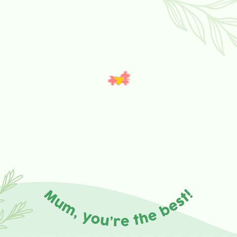 Mothers Day Heart GIF by Health Promotion Board Singapore