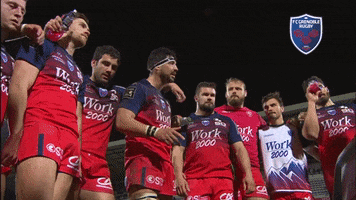 hands gathering GIF by FCG Rugby