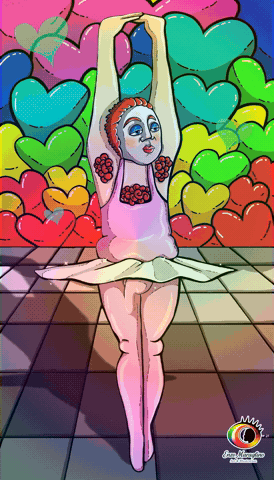 Rainbow Ballerina - Love is Love