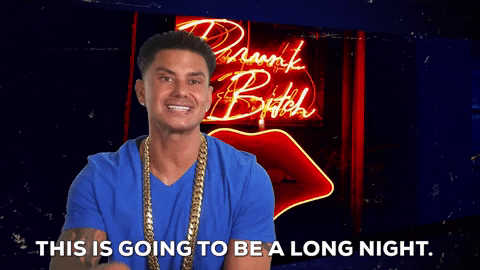 Jersey Shore This Is Going To Be A Long Night GIF by Jersey Shore Family Vacation - Find & Share on GIPHY