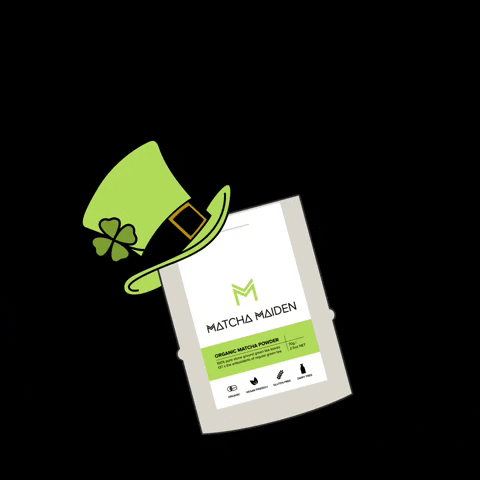 St Patricks Day GIF by Matcha Maiden