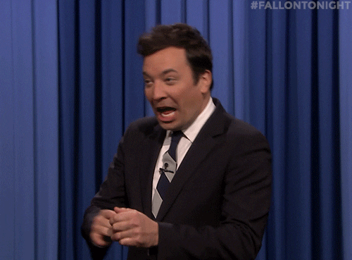 funny, reaction, wow, what, omg, scary, scared, drama, jimmy fallon,  scream, why, tonight show, fallontonight, no way, screaming, dramatic,  gasp, terrified, ahhh, attacked, dodging, what even – GIF