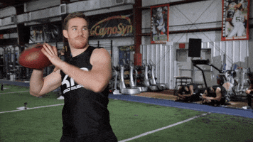 football throw GIF by Kaged Muscle