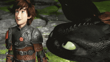 happy GIF by How To Train Your Dragon