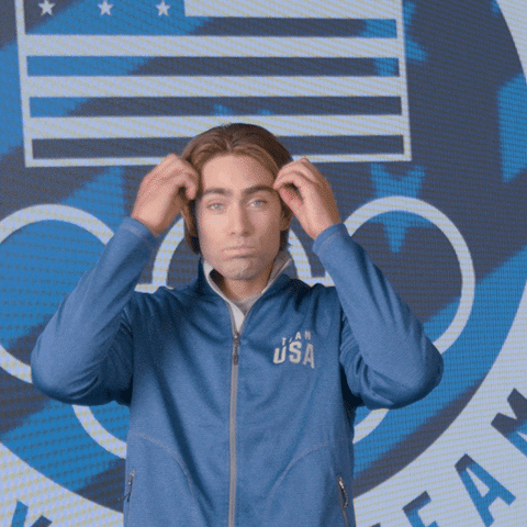 Winter Olympics Mind Blown GIF by Team USA