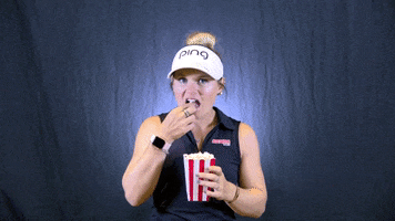 womens golf popcorn GIF by LPGA