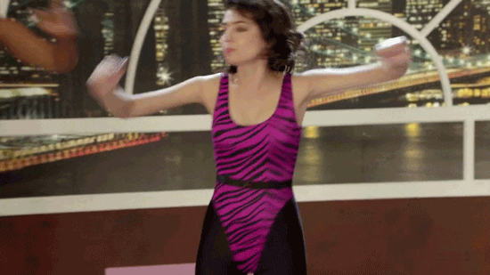 Working Out Kate Micucci GIF - Find & Share on GIPHY