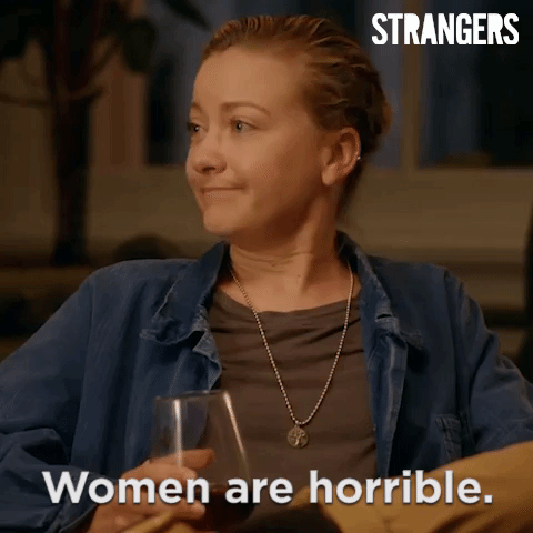 season 2 women are horrible GIF by Strangers