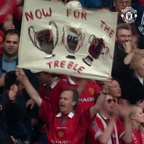 Winning Old Trafford GIF by Manchester United