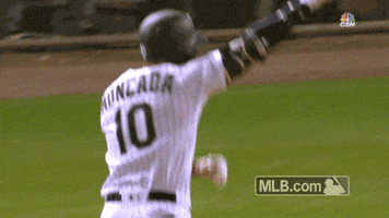 yoan moncada walkoff GIF by MLB